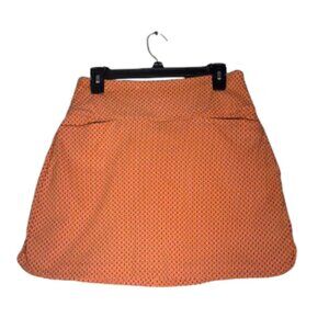 Lady Hagen Pull On Women's Orange and Purple Golf Skort Size Medium